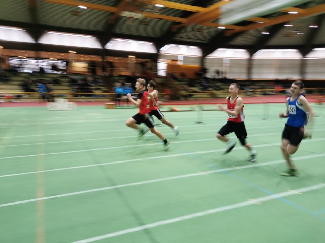 Erfolgreiche Leichtathleten bei den Regionsmeisterschaften am 11.02.23 in Stadtallendorf
